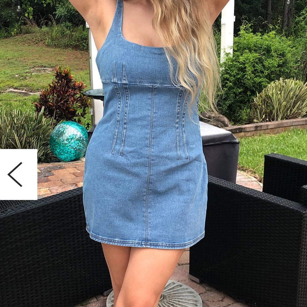 Denim Mini dress from Urban Outfitters